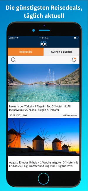 Reiseuhu Urlaubsschnäppchen(圖1)-速報App