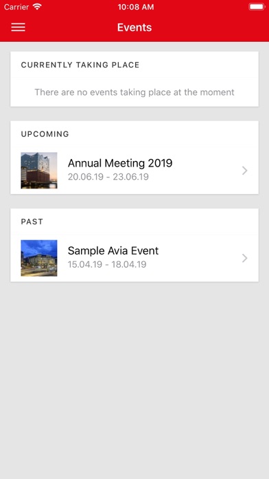 AI Events screenshot 2