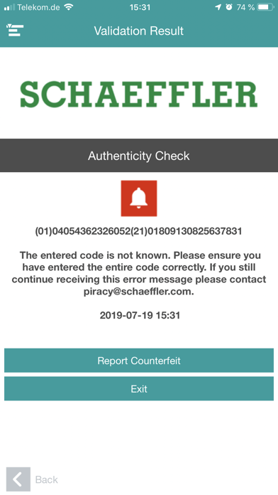 How to cancel & delete WBA Bearing Authenticator from iphone & ipad 4