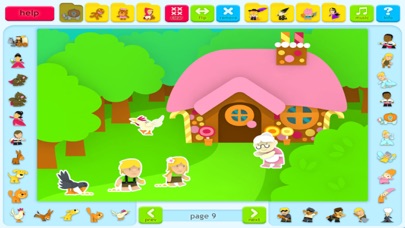 Fairy Tales Sticker Book screenshot 2