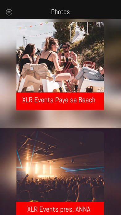 How to cancel & delete XLR Events from iphone & ipad 4