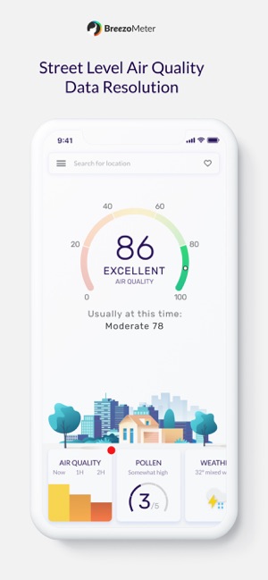 Air Quality App - BreezoMeter(圖1)-速報App