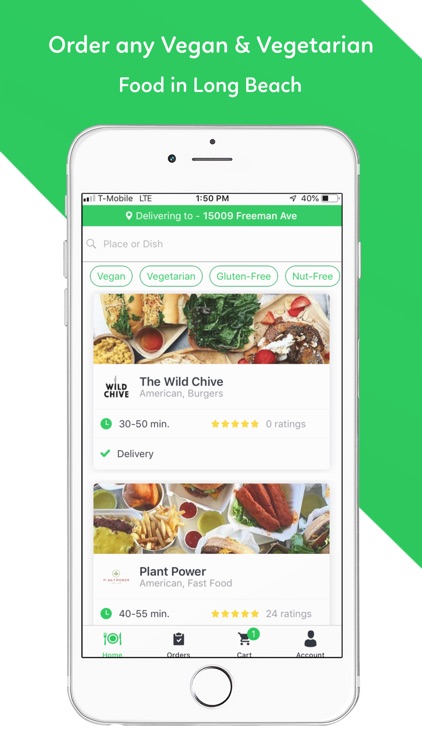 InstaVeggie - Food Delivery