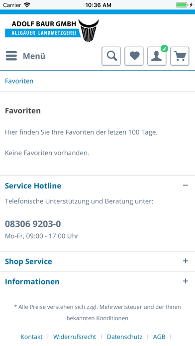 How to cancel & delete Metzgerei Baur from iphone & ipad 2