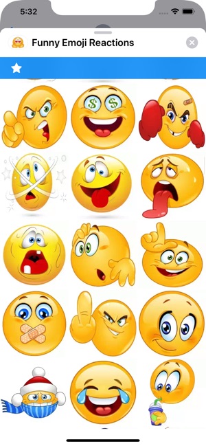 Funny Emoji Reactions(圖6)-速報App