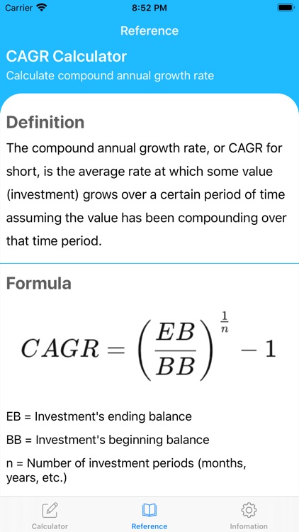 CAGR Calculator screenshot-3