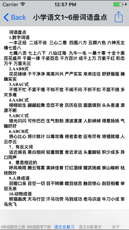 小学六年级数学语文英语总结大全 screenshot-4