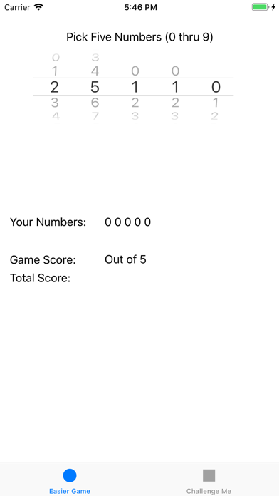 screenshot of Fun Lotto Game 5