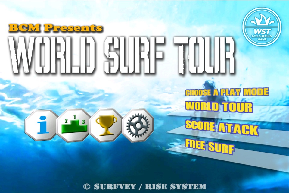 BCMサーフィンゲーム『World Surf Tour』 screenshot 2