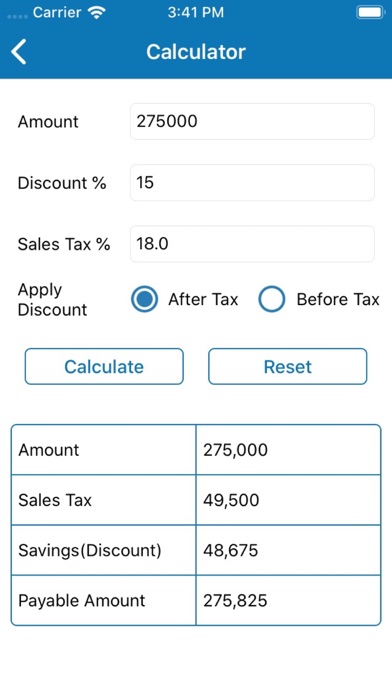 How to cancel & delete Discount Calculator - SalesTax from iphone & ipad 3