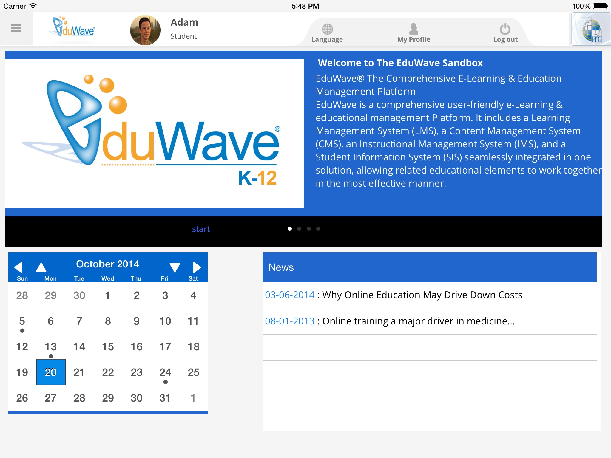 EduWave K-12 screenshot 2