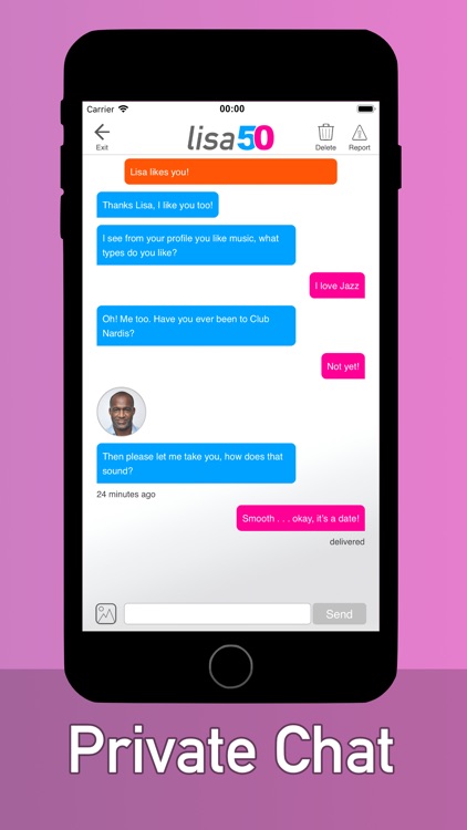 Lisa50 - Over 50 Dating App screenshot-4