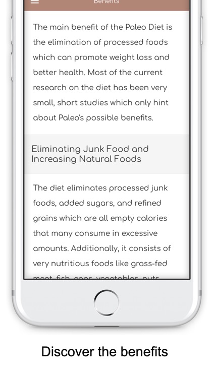 Paleo Diet Guide: Eat Healthy screenshot-3