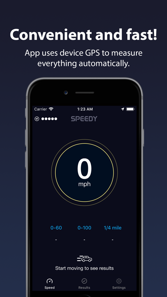 Speed app.