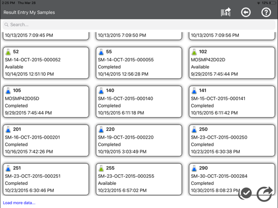 SampleManager Mobile screenshot 3