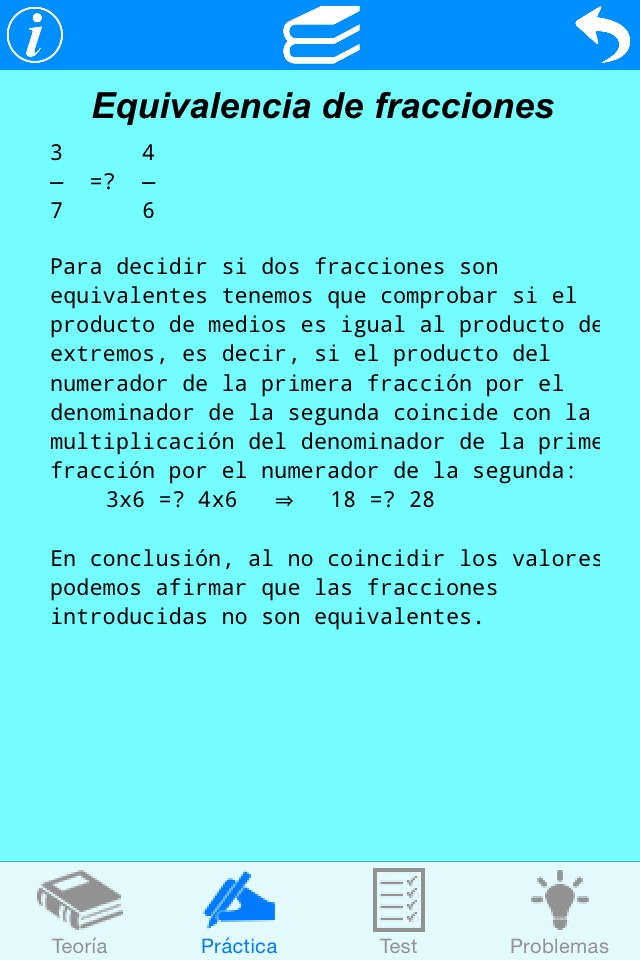 Fracciones Editex screenshot 3