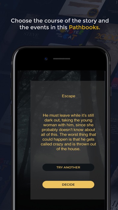 How to cancel & delete Dark Forest - HORROR GameBook from iphone & ipad 4