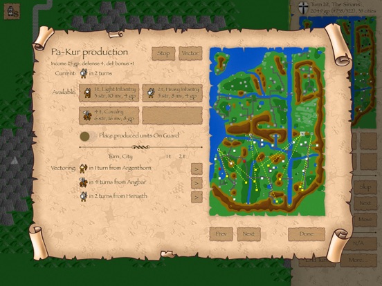 Warlords Classic Strategy screenshot 4