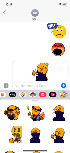 Animated Emojis and Stickers