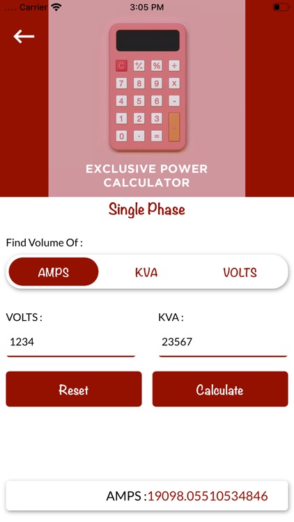 Exclusive Power Calculator