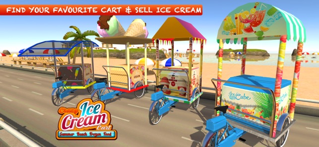 Frozen Ice Cream Summer Beach(圖4)-速報App