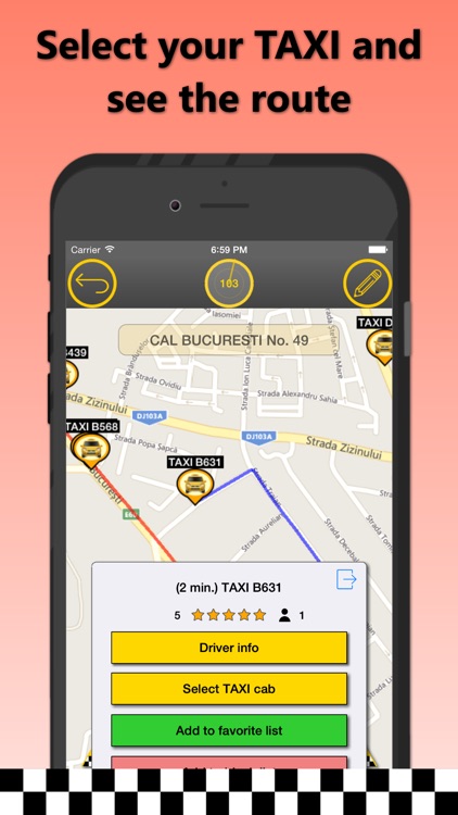 Online TAXI Resita screenshot-4