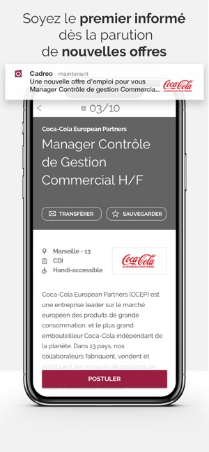Cadreo : Offres d'emploi cadre(圖4)-速報App
