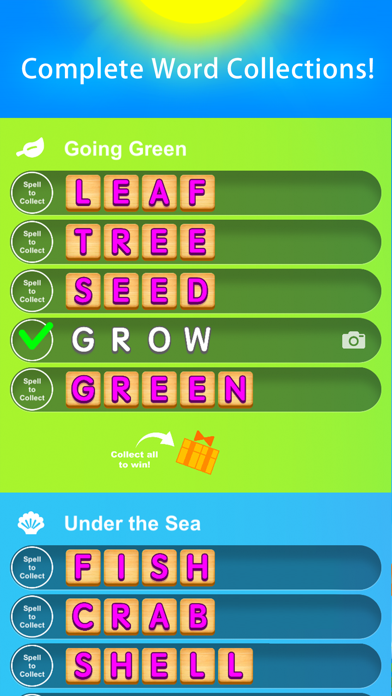 FreeSpell — Brainy Word Game screenshot 3