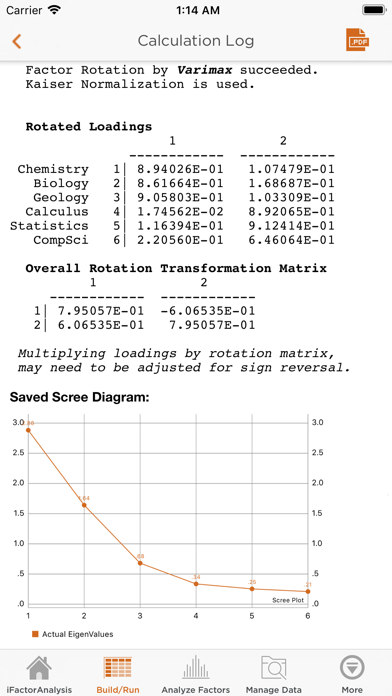 iFactorAnalysis™ Lite screenshot 4