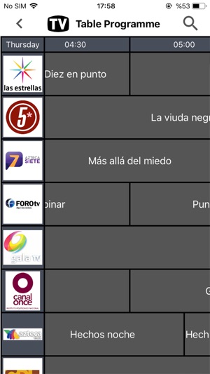 Mexico TV Schedule & Guide(圖5)-速報App