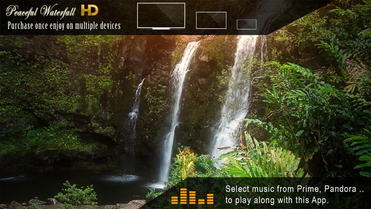Peaceful Waterfall HD