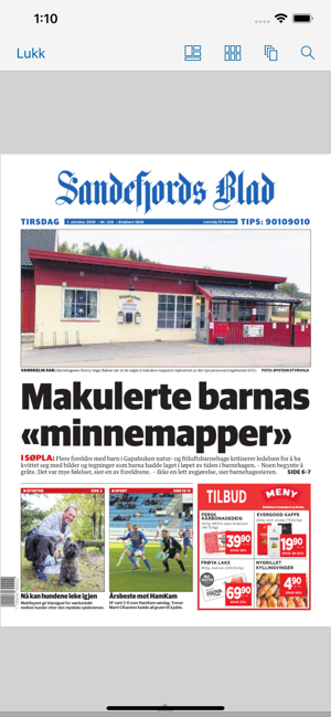 Sandefjords Blad eAvis(圖2)-速報App