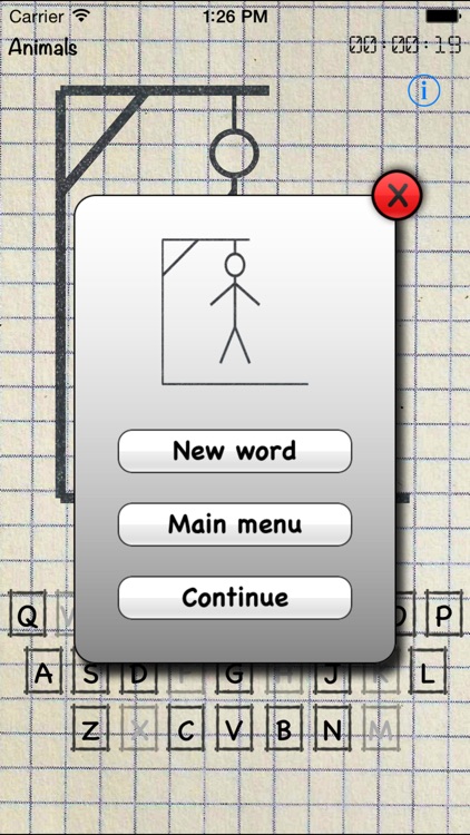 hangman - words game