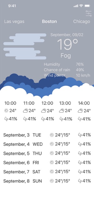 My Weather - Forecast App(圖3)-速報App