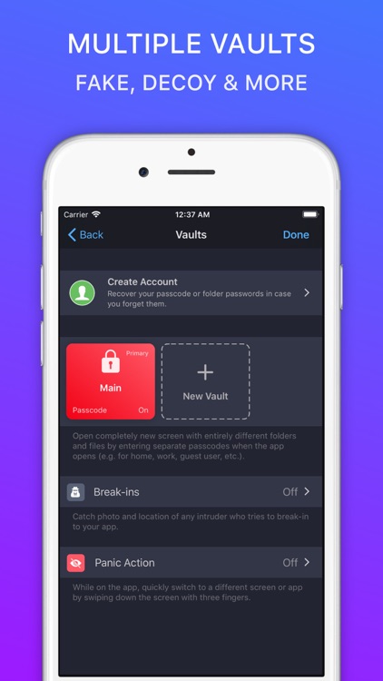 PocketFiles: Photo Video Vault screenshot-4