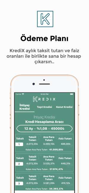 KrediX - Kredi Hesaplama(圖2)-速報App