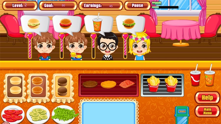 Restaurant - Burger Shop Maker screenshot-1