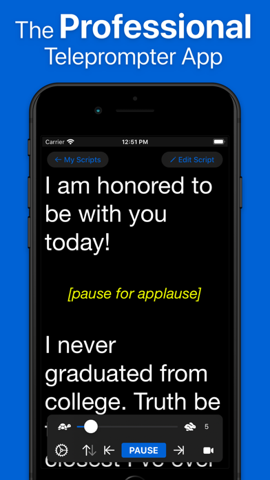 Teleprompter Premium screenshot1