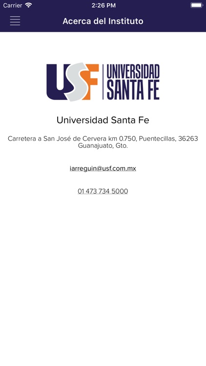 Universidad Santa Fe screenshot-6