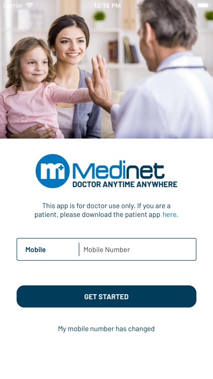 Medinet - for Doctor use only