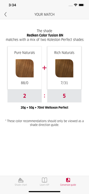 Koleston Perfect Colour Chart Online