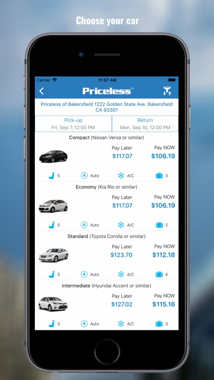 Priceless Car Rental