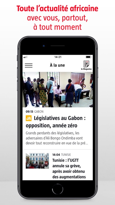 JeuneAfrique.com Screenshot