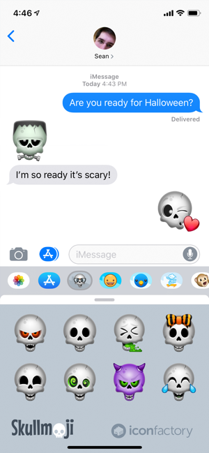 Iconfactory Skullmoji Stickers(圖2)-速報App