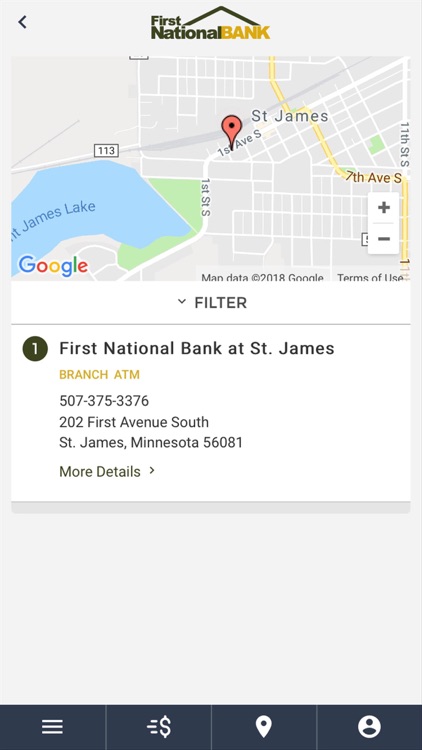 Fnb At St James By First National Bank At St James