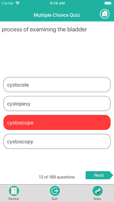 How to cancel & delete Urinary System Medical Terms from iphone & ipad 2