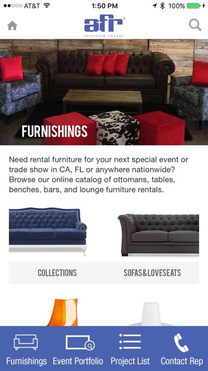 AFR Furniture Rental - Events