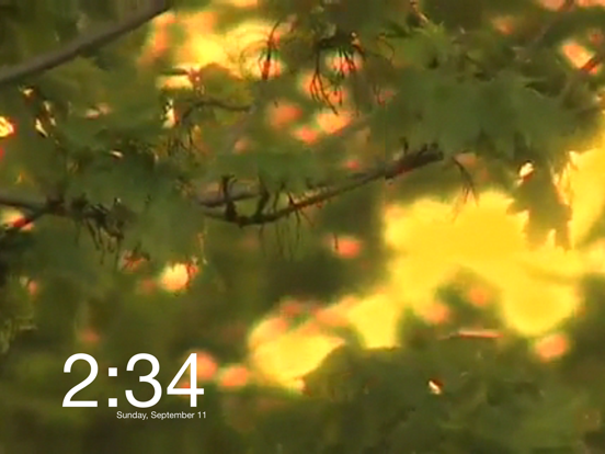 Screenshot #6 pour CandyClock - A Video Clock