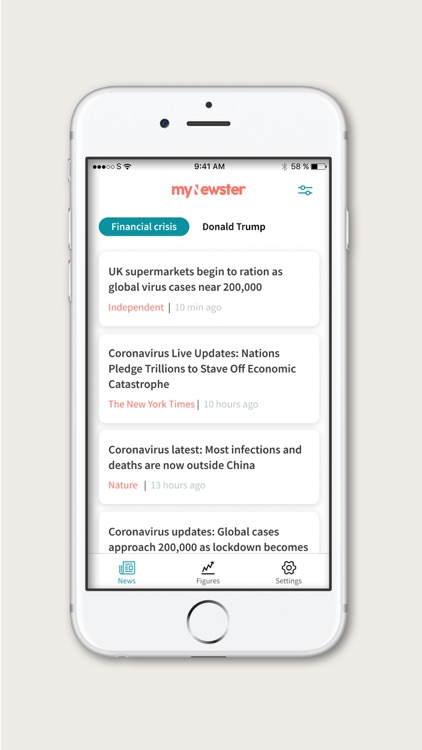 myNewster - personalized news