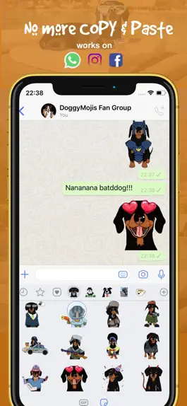 Game screenshot CrusoeMoji - Dachshund sticker hack